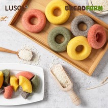 루솔 [루솔] 브레드팜 쌀퐁도넛 8팩 골고루 세트, 쌀퐁도넛 딸기 8팩, 30g