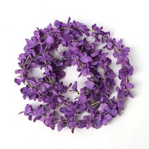 꽃장식 조화 넝쿨 2M 바이올렛 인테리어조화, 상세페이지 참조