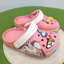 크록스 * 펀랩 유니콘 라이트 * 반짝반짝LED * (130 ~ 220사이즈) 지비츠 불포함상품