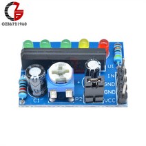 전압계 DC 3.5V-16V KA2284 전원 오디오 전압 레벨 표시기 배터리 용량 볼륨 VU 미터 빨간색 녹색 LED, 한개옵션0