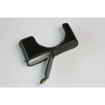 라이카 D-LUX7 호환 가죽 케이스 속사 하프 보호 카메라케이스, 01.가죽 블랙, 1개