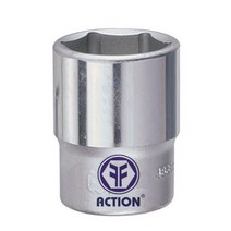 액션 ACTION 핸드소켓 숏 복스알 1/2인치 대복스 사이즈선택, 1개