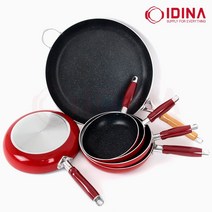 [P1D] 이디나 무뚜껑 프라이팬 18cm / 프라이팬 그릴팬 후라이팬 잔치팬 주방 명절 팬 볶음팬 멀티팬 철판 알루미늄 코팅팬 스텐 업소용 식당용 가정용 주방용 ( P1D / 991247EA ), 본상품선택, 본상품선택
