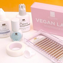 평일4시발송 클리오네 속눈썹 연장 세트, A형 속눈썹연장 기본세트, 상급 에코울트라 글루, 1개
