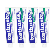 투스노트 미백치약 100g, 투스노트 미백치약 스피아민트 4개