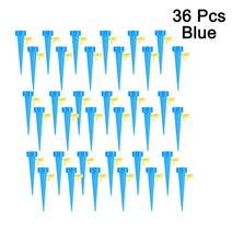 스크링클러패드 미스트 분사 노즐 안개 분사기 스프링클러 설치 간이 패키지 살수 장치 꽃, 36pcs 블루