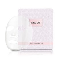 루비셀 인텐시브 4U 바이오 셀룰로오스 마스크 10매 줄기세포배양액 화장품 주름개선 미백