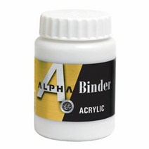 알파 바인더 250ml 바인더 색채보조제 아크릴바인더 그림보조제, 단품