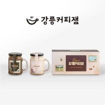 강릉커피잼세트(에스프레소+밀크), 에스프레소잼+밀크잼