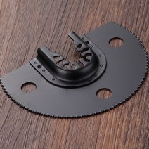 톱날 예초기원형톱날 100mm 목재 절단 진동 멀티 도구 반원형 HCS 세그먼트 톱 블레이드 Bosch Fein Dremel, 단일옵션