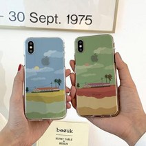 노구 제주도 소프트젤리케이스 갤럭시A5(2017):블루, 1개