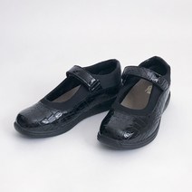 Drew 여성용 블랙 레더 로즈 메리제인 슈즈 14375-1P. 원래 가격 $154.00
