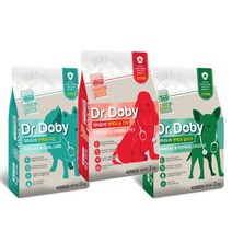 닥터도비 면역력 사료 5kg 3종 면역력 강화를 위한 영양성분을 함유한 눈물 알러지 구강 관리 케어 사료 강아지 면역력 강화 사료, 면역과 알러지 5kg