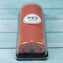 딸기롤케이크 (소)선물용 간식, 400g, 1개