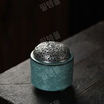 아로마 오일 버너 전기 발향기 천연 워머 불면증, 블루