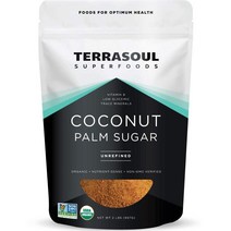 (미국) 1+1 테라소울 코코넛 슈가 설탕 907g 총2팩 Terrasoul Superfoods Organic Coconut Sugar