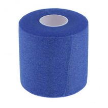 5-10pack 스포츠용 운동 탄성 테이프 근육 발목 붕대 - 7cm X 27M 깊이, 스펀지, 진한 파랑