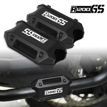 오토바이엔진가드 커버 22mm 모터 가드 bmw r1250gs r1200gs adv, r1200gs 로고, 1개