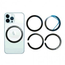 4종 맥세이프 메탈 링 플레이트, T0715블랙C형, 1개