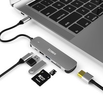 베이식스 BX4H C타입 4 in 1멀티허브 충전 USB 허브 HDMI 서피스 맥북 스마트폰 외장 모니터 출력, BX6H 멀티허브