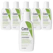 세라비 하이드레이팅 클렌저, 6개, 87ml