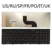 숫자왼쪽키보드 왼손잡이 마우스 키보드 숫자패드 EnspfrUSUKitPO 키보드 Acer Aspire 7250 7552 7552G 7750 7750G 7751 7751G 5542, [1] Ru