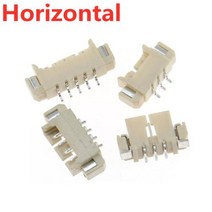 10PCS 125mm 커넥터 수평 SMD 수직직각 유형 수 JST 소켓 커넥터 234567891012P, 없음, Horizontal SMD+10P