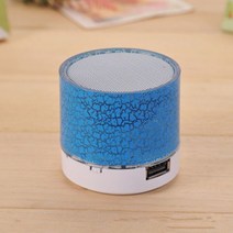 러벅 미니 휴대용 자동차 오디오 A9 LED 무선 블루투스 4.1 서브 우퍼 스피커 TF 카드, 01 A9 Bluetooth, 01.Blue