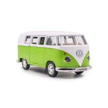 비행기다이캐스트 비행기모형 1:36 폭스 바겐 T1 모델 미니 버스 자동차 다이 캐스트 클래식 장난감 차량 절묘한 스타일링 시뮬레이션 컬렉션 선물 어린이를위한, 거품 상자 포함 2