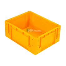 SK플라스틱 공구상자 공구박스 부품상자 플라스틱박스 공구함, 18.N432 노랑