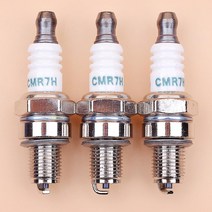 3 개/몫 점화 플러그 Stihl Honda Robin Mitsubishi Briggs Stratton Makita 4 스트로크 트리머 브러시 커터 송풍기 엔진 CMR7H, 없음