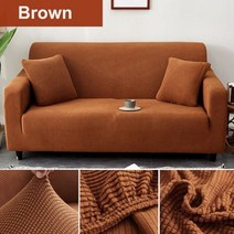 두꺼운 스판 소파 커버 거실 양털 Chaise Longue 적합 L 자형 코너 2/3 조각을 구입해야합니다, m, 4인승 215-300cm