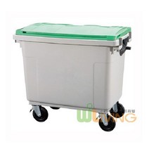 [쿠이]분리수거함(HDPE) (상차용660L/평면뚜껑)~22351EA+V fyhfyh*4512031rm, 초록_의류