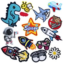 다이찌몰 와펜 자수 패치 열접착식 모음 7시리즈, 1개, 577번 CHOPPER ANGEL