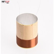 스피커 앰프 2인치 ~ 8 16.2mm 26mm 베이스 보이스 코일 스피커 수리 액세서리 흰색 알루미늄 사운드 공기, 02 2 Pieces_08 25.5mm
