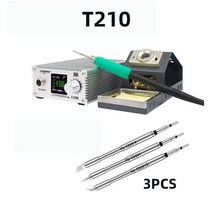 스테이션 T210 주석 지능형 항온 전기 용접 테이블 휴대 전화 컴퓨터 회로 기판 수리 도구, 02 220V EU PLUG_01 220V