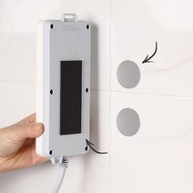 접착식 강력 자석 철판 원형 고무 자석 스티커 붙이는 잘라쓰는 테이프, 직사각2p