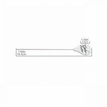 케이크 테스터 스테인레스 스틸 꼬치 주방 프로브 핀 바늘 재사용 가능한 긴 금속 베이킹 스틱 도구, CHINA, C