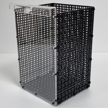 루바망 부화통 타워형 아크릴 루바망 자연출산 폭번부화통, 10cm.15cm.25cm(H)