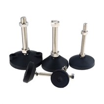 의자바퀴 D50xM8x50mm 나일론 고정 발 컵 알루미늄 프로파일 발굽 조인트 지지 기계 나사 M8x100 M10x60 M, 01 M8x50-50R