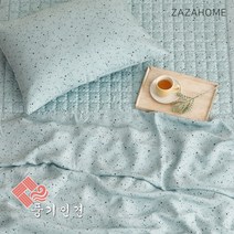 [자자홈]썸머드림 풍기인견 홑이불카페트베개세트SS