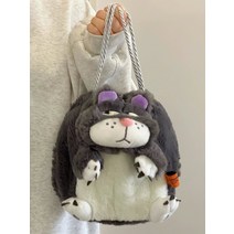 고양이 가방 여성 빅사이즈 쿠션 입 루프 픽시 큰인형, C01-20CM즐겨찾기장바구니, T02-루시퍼 주머니