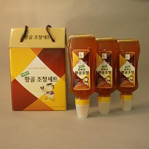 장바우 치악산 황골엿 조청 1.5kg (500g x3) 튜브타입, 1, 500g