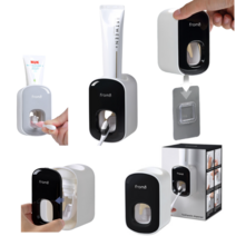 자동 치약 거치대 편한 짜개 보관 홀더 무타공 케이스 성인 어린이 유아 양치 아이, 블랙