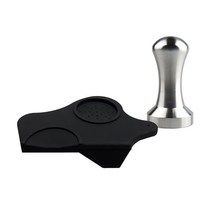 영진 탬핑매트 1구 소 + 탬퍼 세트, 1세트, 탬핑매트 1구 소 + 알루미늄탬퍼 54mm
