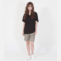 데일리 쿨 린넨 기본 여성 반바지 바캉스룩 휴양지룩