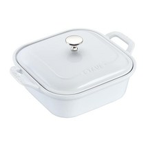 STAUB 스퀘어 커버드 (Square Covered) 베이킹 접시