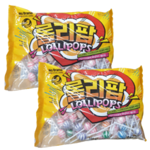 노브랜드 롤리팝 캔디 550g x 2팩 미니막대사탕세트, 2개