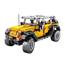 레고 호환 블럭 오프로드 스포츠카 중국 자동차 성인 조립 차량 오토바이 선물, 단품