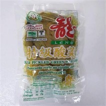 Leng Green Mustard Pickle Sour Pickled 350g 렝 그린 머스타드 사워 피클드 갓절임